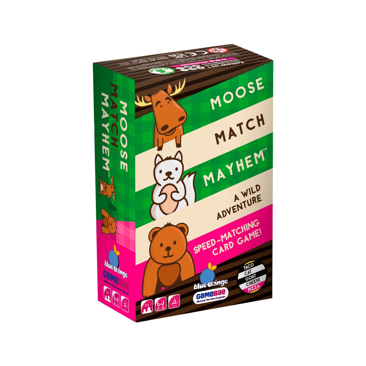 Blue Orange | Moose Match Mayhem - by Taco Cat Goat Cheese Pizza